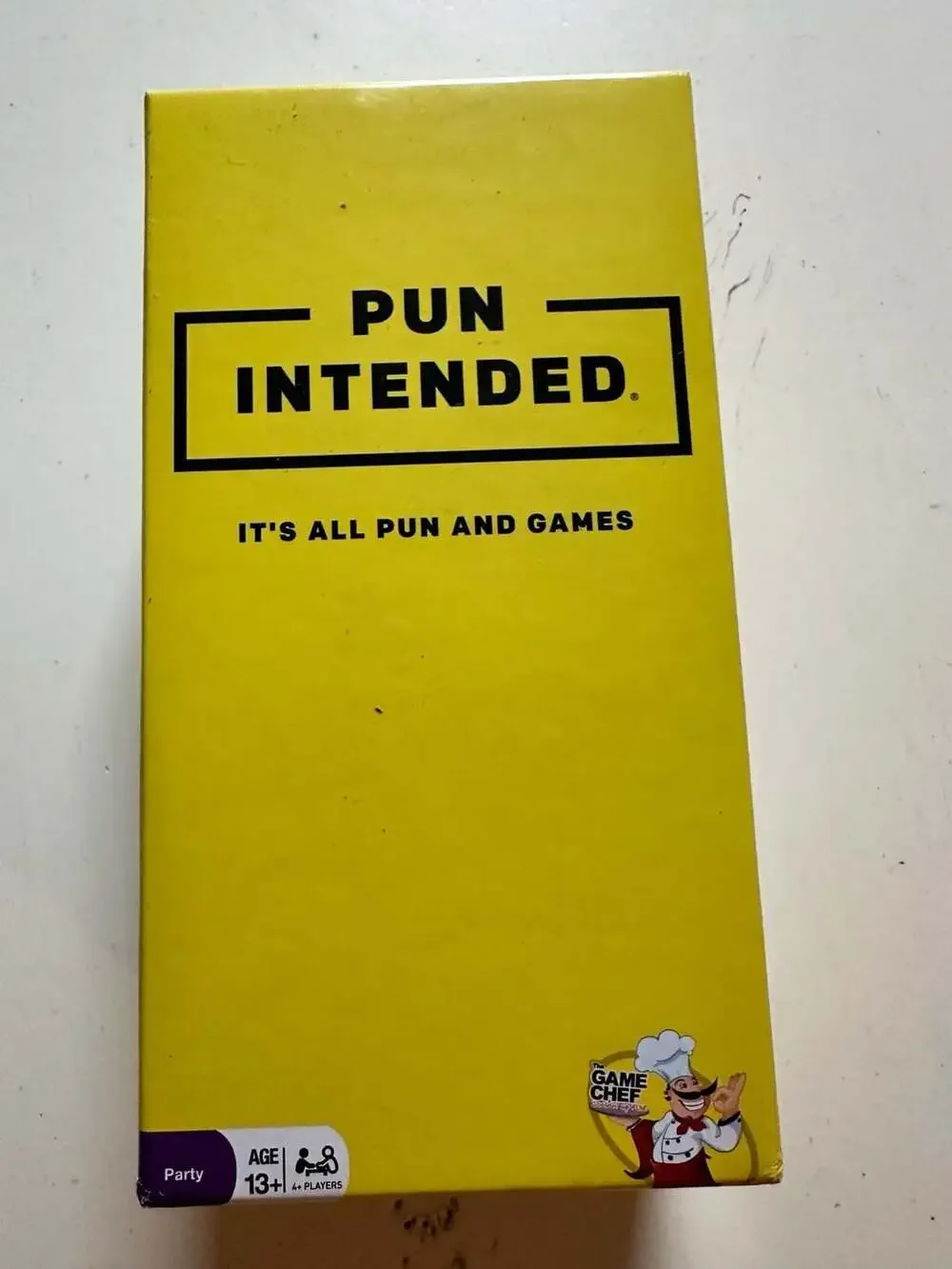 Pun Intended It's All Pun and Games Party Game